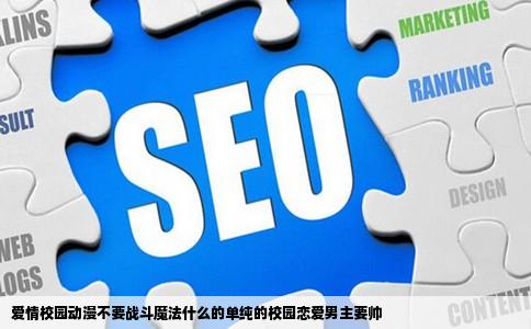 爱情校园动漫不要战斗魔法什么的单纯的校园恋爱男主要帅