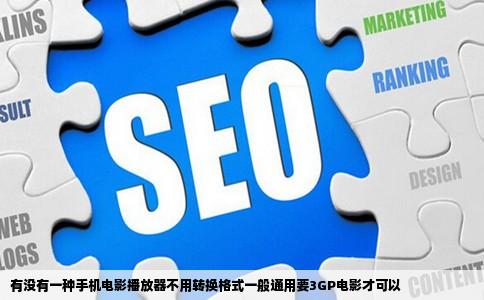 有没有一种手机电影播放器不用转换格式一般通用要3GP电影才可以