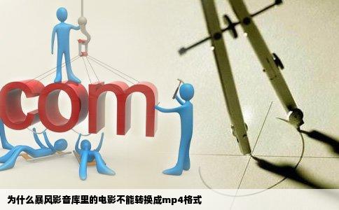 为什么暴风影音库里的电影不能转换成mp4格式