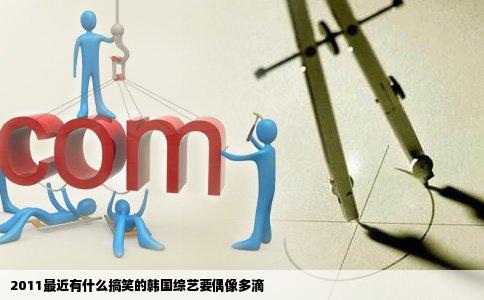 2011最近有什么搞笑的韩国综艺要偶像多滴