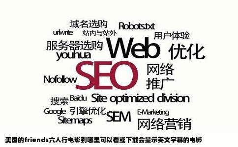 美国的friends六人行电影到哪里可以看或下载会显示英文字幕的电影