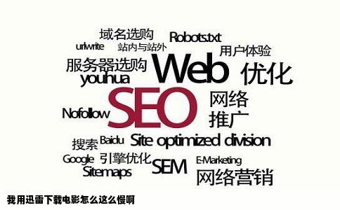 我用迅雷下载电影怎么这么慢啊