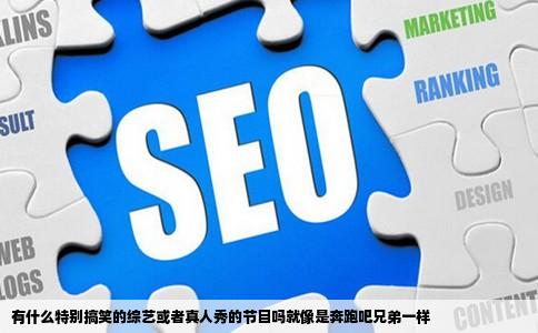 有什么特别搞笑的综艺或者真人秀的节目吗就像是奔跑吧兄弟一样