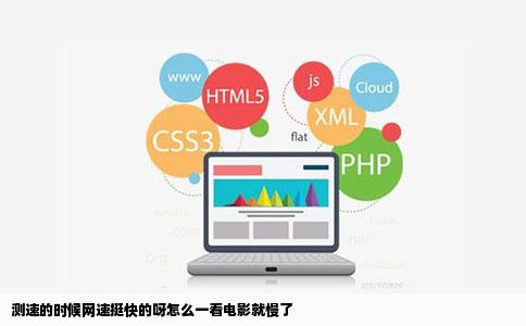 测速的时候网速挺快的呀怎么一看电影就慢了