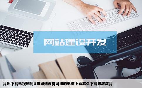 我想下载电视剧到U盘里到没有网络的电脑上看怎么下载谁教教我