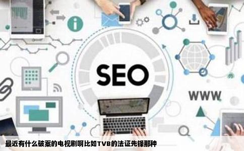 最近有什么破案的电视剧啊比如TVB的法证先锋那种