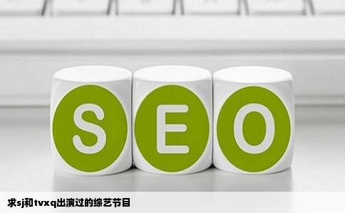 求sj和tvxq出演过的综艺节目