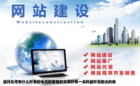 请问台湾有什么好看的电视剧爱情的主角好看一点的最好是新出的越