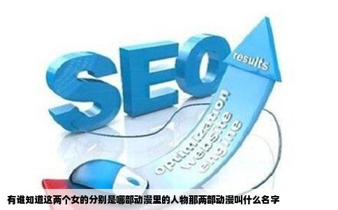 有谁知道这两个女的分别是哪部动漫里的人物那两部动漫叫什么名字